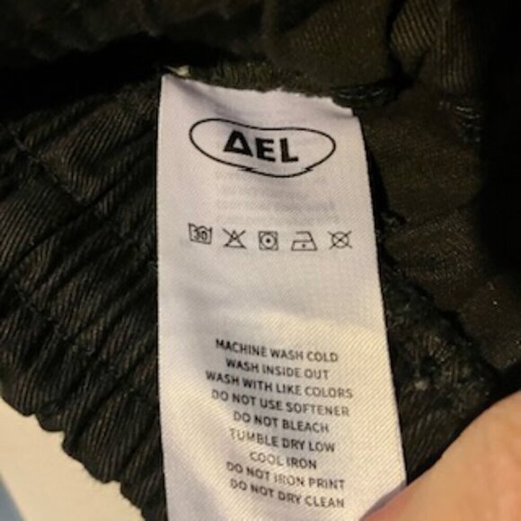 Unisex Aelfric Eden Graffiti Foam Print Cargo pant size Boys XL waist 28 - Picture 9 of 10